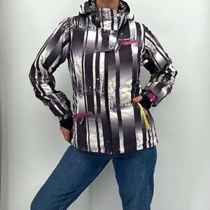 Rossignol Performance 5000 Insulated Night And Day Hooded Winter Ski Jacket